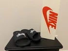 Nike x Stussy Benassi Slide Men's Size 8 Black In NEW - Walmart.ca