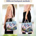 thumbnail image 4 of FORMRS Womens Corduroy Tote Bag Crossbody Shoulder Handbag with Pocket, Abstract Mountain, 4 of 7
