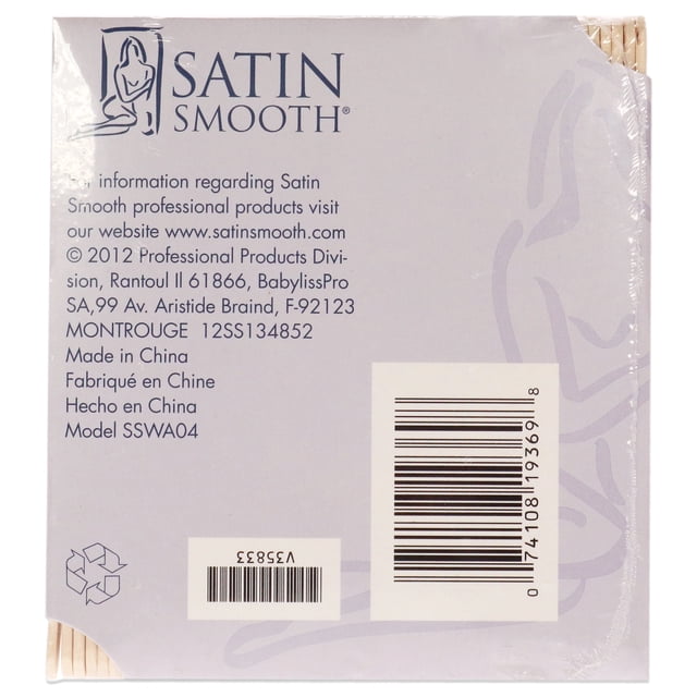 Aplicadores pequeños de madera Satin Smooth 100 Pc