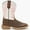 TRAIL BROWN AND WHITE, variant on ® Lil' Rebel Pro™ Little Kid's Trail Brown and White Western Boot
