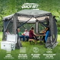 thumbnail image 3 of CLAM Quick-Set Pavilion 12.5 x 12.5' Portable Outdoor Canopy Shelter, 3 of 12