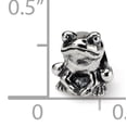 thumbnail image 4 of 925 Sterling Silver Charm For Bracelet Kids Frog Bead Kid Line, 4 of 8