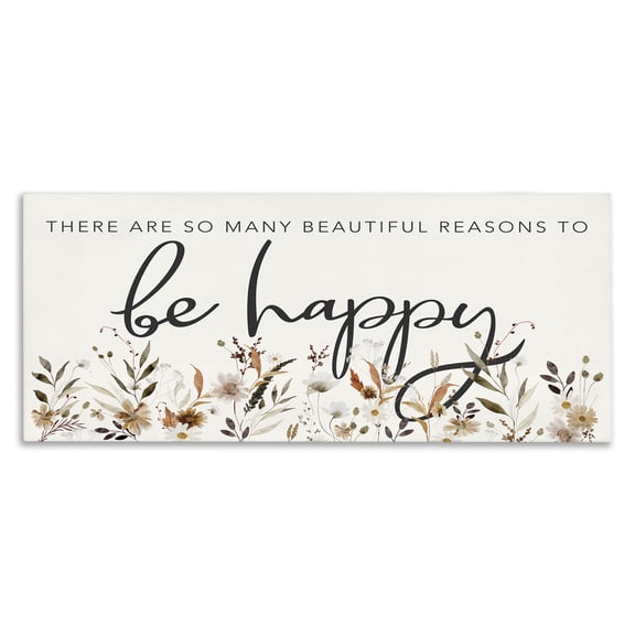 Stupell Industries Shabby Chic Canvas Art, 24 x 10, by Mollie B.