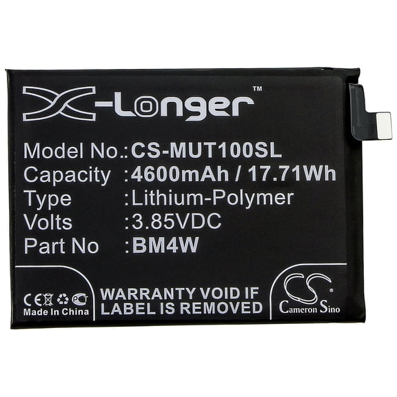 4600mAh BM4W Battery for Xiaomi M2007J17G Mi 10T Lite 5G Mi 10i 5G M2007J17I