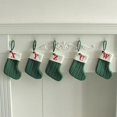thumbnail image 4 of Calcetines de Navidad con letras llamativas, medias de punto colgantes bordadas, decoraciones festivas, 4 of 4