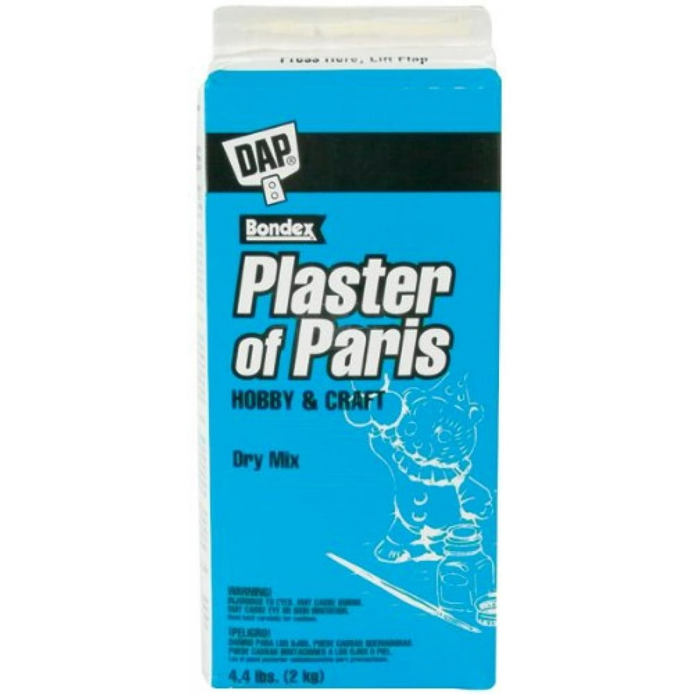 Dap Plaster of Paris Box Molding Material, 4.4Pound, White Walmart
