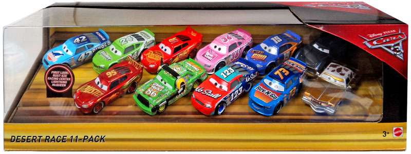 cars 3 diecast 11 pack