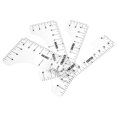 thumbnail image 4 of LAFGUR T‑Shirt Alignment Guide,4PCS T-Shirt Ruler Guide Alignment Tool For Adult Youth Toddler Infant Garment Measuring Ruler Transparent,T‑Shirt Ruler, 4 of 8