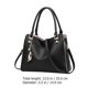 thumbnail image 4 of PU Leather Handbag Large Capacity Tote Bag Multi-Pocket Cross-Body Shoulder Bag, 4 of 4