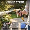 thumbnail image 3 of AOVOX Garden Hose Nozzle, Upgraded Heavy Duty Metal Spray Nozzle, High Pressure Water Nozzle with Adjustable Spray Patterns for Watering Plants, Car Washing, and Pet Showering, 3 of 8