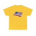 thumbnail image 2 of 'seashell American flag shirt' Unisex Heavy Cotton Tee, 2 of 12
