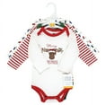 thumbnail image 2 of Hudson Baby Cotton Long-Sleeve Bodysuits, 3- Pack, Newborn- 24 Months, 2 of 6