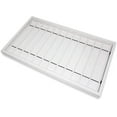 thumbnail image 7 of NicePackaging  12 Section White Leatherette Sorting Tray with Free-standing White Plastic Display Tray  For Sales / Showcase / Home / Store Use - 14.75" x 8.25" x 1", 7 of 7