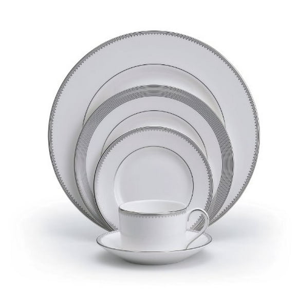 Wedgwood 5011647730 Vera Wang Grosgrain 5-Piece Place Setting, Service for 1