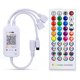 thumbnail image 2 of 5X DC5-24V Bluetooth LED Controller+40 Keys Remote Control APP Control and Music Sync RGB IR RF for 5050 RGB LED Light, 2 of 5