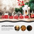 thumbnail image 4 of FUTUREORYY 1 Set Red Wooden Train Toy Christmas Mini Train for Home Decoration, 4 of 5