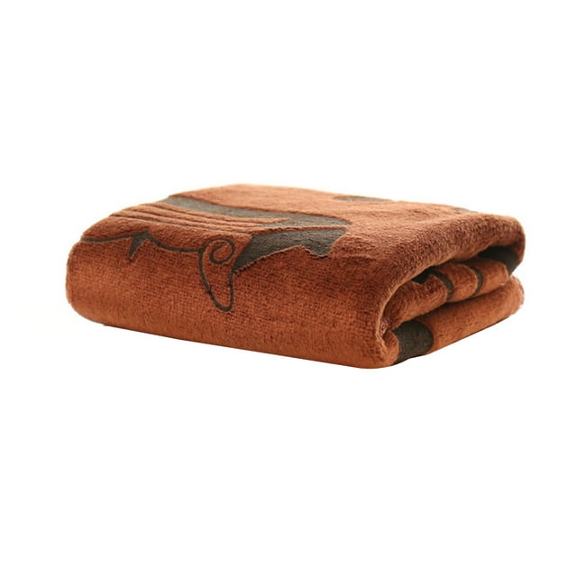 Microfiber Kitchen Towels Printing Super Ultra Absorbent Quick Drying Dish Table Tea Towels Napkins Cloth for Home Hotel Party(Coffee)