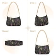 thumbnail image 7 of FORMRS Womens Shoulder Bag with Chain Strap Clutch Purse Cute Tote Handbag, Purple Floral Pattern, 7 of 7