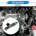 thumbnail image 2 of 1 Pc Inyector de combustible para Chevrolet Malibu 2.4 2008-2012 Coincidencia de flujo Boquilla de combustible gris, 2 of 7