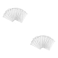 thumbnail image 4 of Kearding filtro de malla herramienta de limpieza de red de nylon suministros de piscina mano de obra conveniencia ahorro de espacio Blanco/10 Piezas 2piezas, 4 of 6