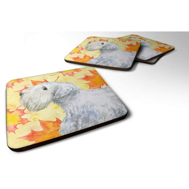 Posavasos Decorativos Caroline's Treasures Sealyham Terrier Otoño Multicolor