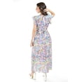 thumbnail image 3 of Vestido envolvente multicolor Roman Fashion /Juvenil, 3838 (Rosa multicolor) rosa G, 3 of 5