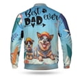 thumbnail image 2 of Best Australian Cattle Dog Dad Ever Happy Father's Day All Over Print 3D Baseball Jacket Heeler Lover Gifts Bomber Jacket Softball - 02006, 2 of 6
