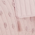 thumbnail image 2 of Mudd Eyelash 2 Piece Twin Microfiber Quilt Set, Blush, 2 of 5
