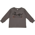 thumbnail image 3 of Inktastic Im Thankful- Thanksgiving with autumn branch Boys or Girls Long Sleeve Toddler T-Shirt, 3 of 5