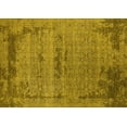 thumbnail image 1 of Ahgly Company Machine Washable Indoor Rectangle Oriental Yellow Industrial Area Rugs, 3' x 5', 1 of 4