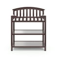 Graco Infant Wood Changing Table with Changing Pad, Espresso