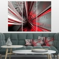 thumbnail image 3 of Designart Fractal 3D Profondément au Milieu Art mural sur toile, 3 of 4