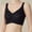 #1 Black, variant on CaiJunJia Wireless Supportive Bra for Women, Seamless Comfort Bralettes No Underwire Full Coverage Everyday Bras