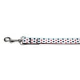 thumbnail image 4 of Pet Dog  Cat Nylon Collar or Leash, "Patriotic Polka Dots", 4 of 4