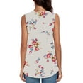 thumbnail image 3 of FIUFY Womens Tank Tops Summer Casual Sleeveless Cute Twist Knot Shirt Blouse Tunics, 3 of 4