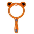 thumbnail image 2 of [Curated Selection] Shiogb Loupe pour Enfants Jouet Coloré à Main Loupe pour Cours de Sciences Lecture Observation Extérieure, Orange, 2 of 5