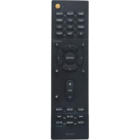 RC-911R Replacement Remote Control Compatible with Onkyo AV Receiver Speaker HT-R695 HT-S7800 TX-NR555 TX-NR575 TX-NR585 TX-NR656 TX-NR686 TX-NR676 TX-NR757 TX-NR777