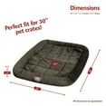 thumbnail image 3 of Majestic Pet Crate Pad Mat Breathable Comfortable Dog Bed for Crate Machine Washable Charcoal 30", 3 of 6