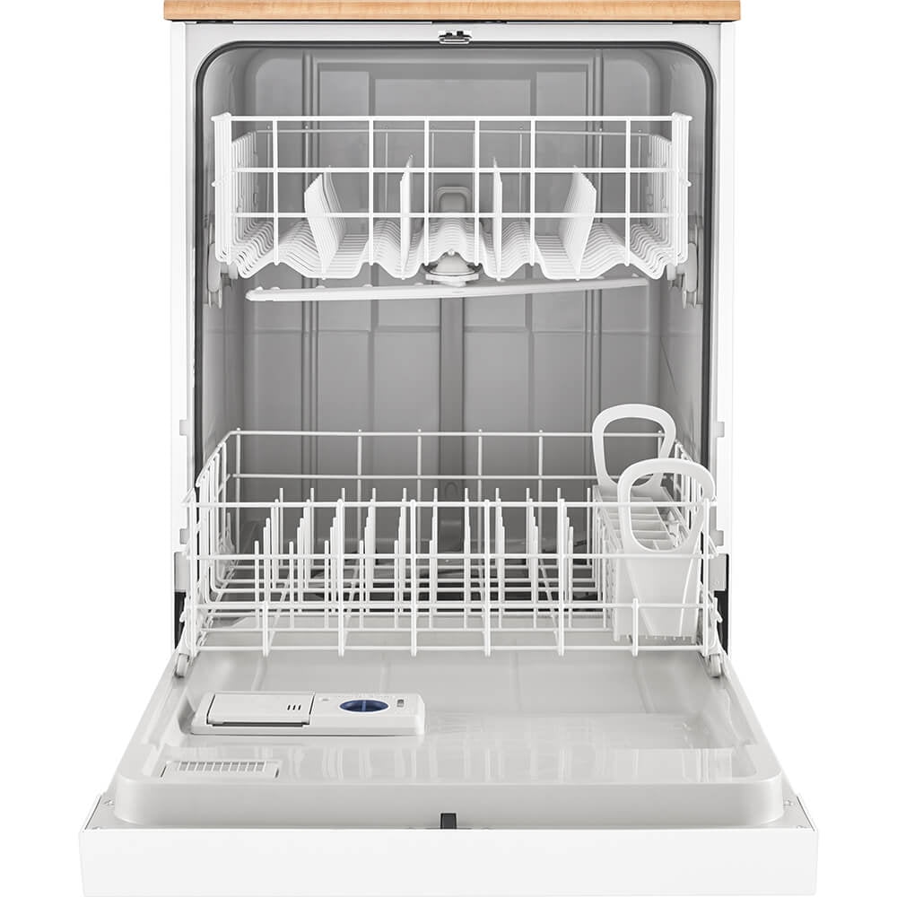 whirlpool black portable dishwasher