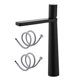 thumbnail image 1 of Grifo de baño con temperatura ajustable para lavabo de cocina o RV negro largo, 1 of 8