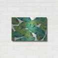thumbnail image 3 of Luxe Metal Art 'Tropical Leaves 10' by Mark Ashkenazi Metal Wall Art, 24" x 16", 3 of 8