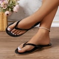 thumbnail image 4 of AnuYalue Women's Flat Sandals Flip Flop Sandals Comfortable Dressy Thong Sandals Dress Flip Flop Sandals, 4 of 8