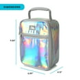 thumbnail image 3 of Arctic Zone Chrome Lunch Box Combo with Ice Pack and Sandwich Container - Cotton Candy, 3 of 10