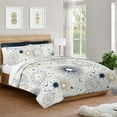 thumbnail image 2 of Celestial Navy Blue and Gold Full Queen Comforter Set by Sweet Jojo Designs, 2 of 6