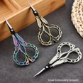 thumbnail image 4 of Embroidery Scissors, Sewing Scissors Embroidery Crafting Threading Scissors Small Sewing Scissors Pointed Tip For Paper Cutting Needlework Craft Art Work Handicraft DIY Tool, 4 of 8