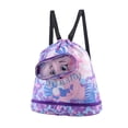 thumbnail image 4 of Bolsa de natación con separación y húmedo, mochila de playa, bolso de hombro doble, mochila de natación para niños fácil de llevar para viajes Púrpura, 4 of 8