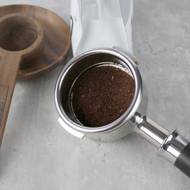 Filtro de Extracción de Café Expreso, Recipiente para Café en Polvo de 58 Mm, Presurizado Sin Fondo para Recipientes de Polvo Cónicos