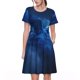 thumbnail image 1 of Disketp Pegasus Night Sky para Vestido de Manga Corta para Mujeres, Vestidos de Verano para Mujeres, Casual y Holgado para la Playa, 1 of 6