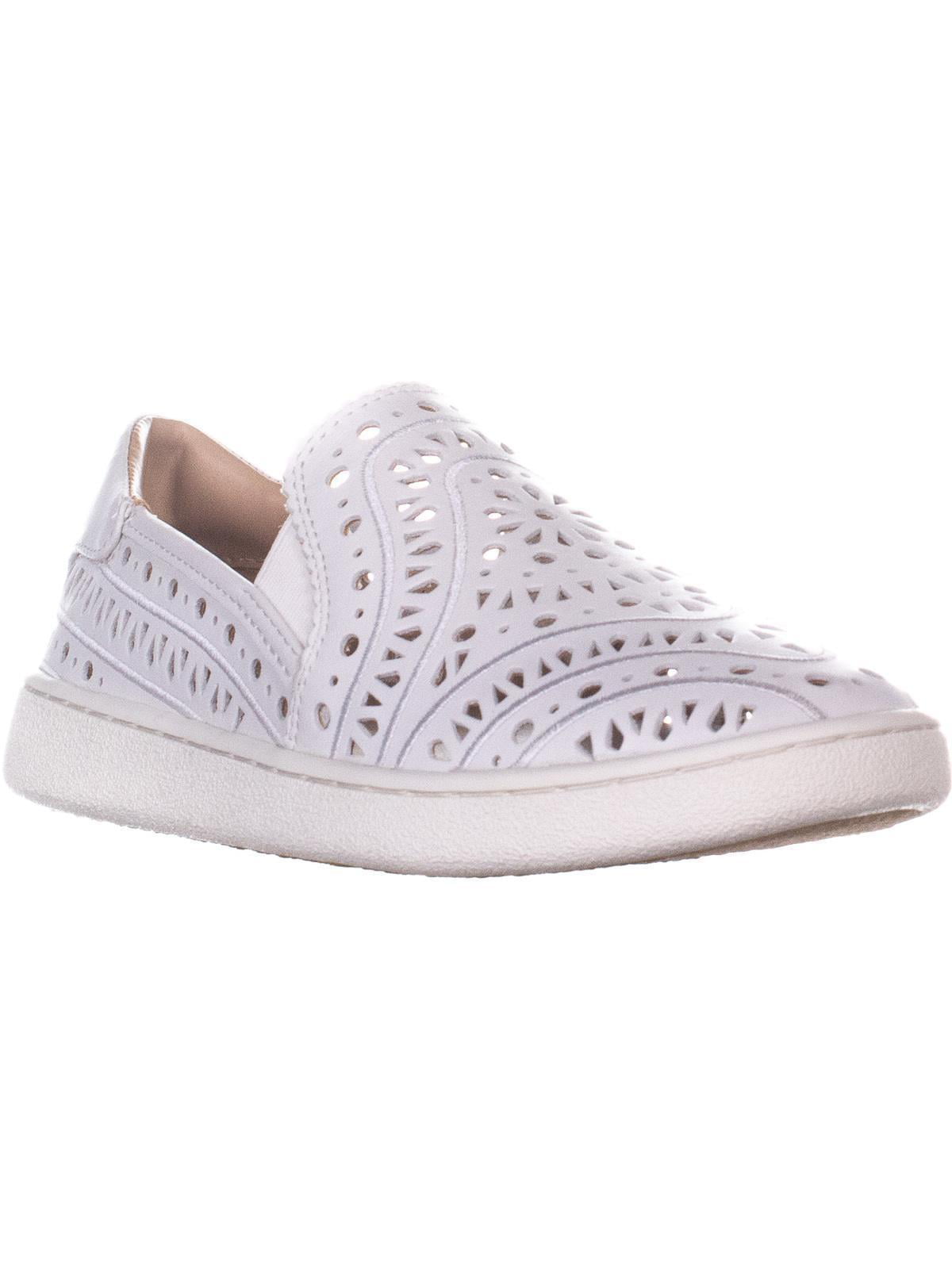 UGG - Womens UGG Australia Cas Perforated Slip On Sneakers, White ...