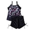 thumbnail image 6 of Qingpeng Women's Flowy Tankini Modest Bathing Suit Loose Fit Plus Size Swimsuit Swim Set for Women, 6 of 7